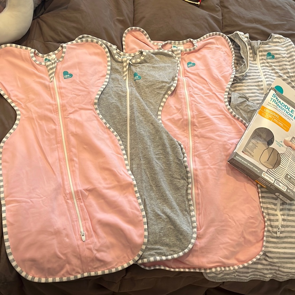 Full set of Live to Dream Sleep Sacks - Picture 1 of 3